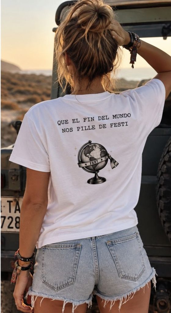 Camiseta Ruido, guitarras y apocalipsis