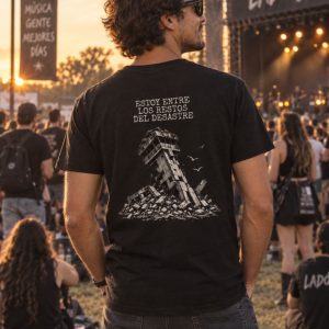Camiseta Ruido, guitarras y luz