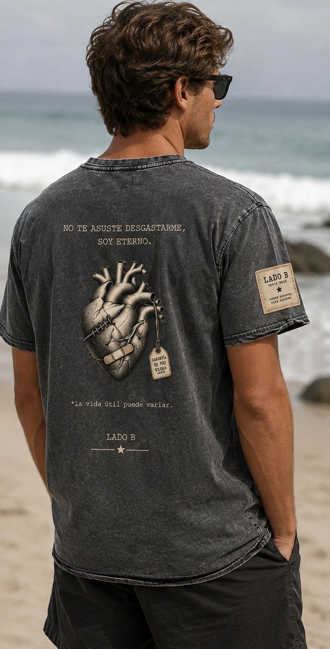Camiseta Ruido, guitarras y nostalgia