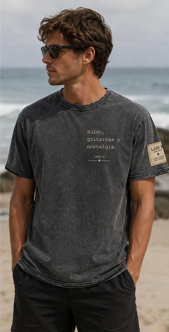 Camiseta Ruido, guitarras y nostalgia - Imagen 2